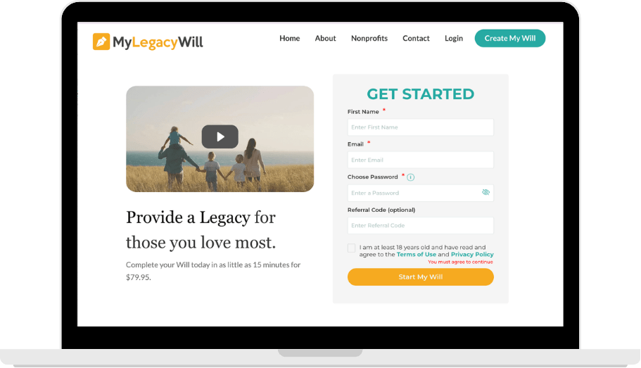 My Legacy Will Image 2